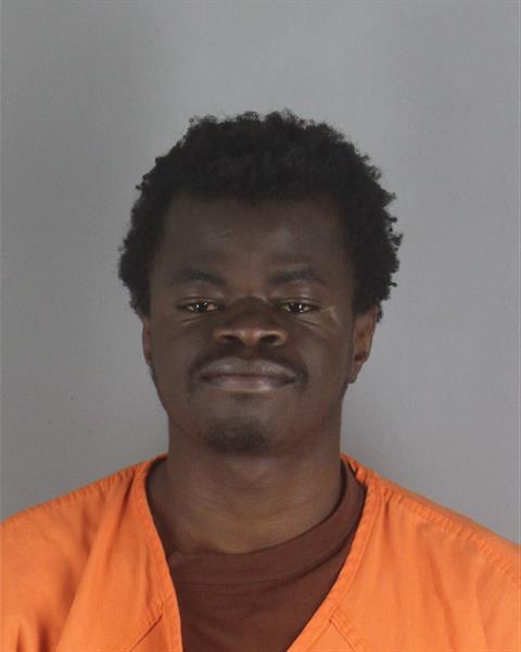 Booking photo of Ousman Jammeh