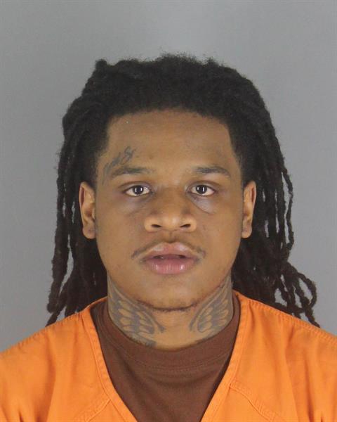 Booking photo of Zuriel Gray