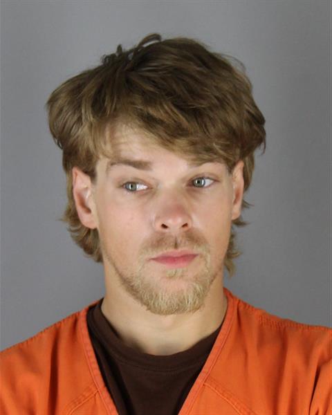 Booking photo of Tyler Baumann