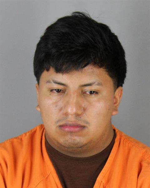 Booking photo of Angel Sinchi