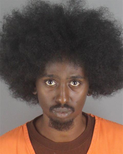 Booking photo of Khalid Mohamed