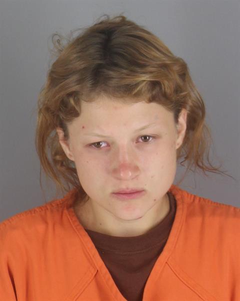 Booking photo of Kaydence Johnson