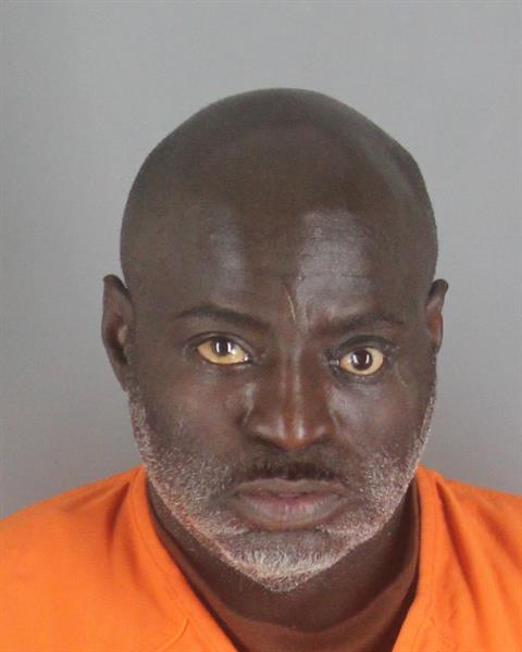 Booking photo of Newgean Thomas