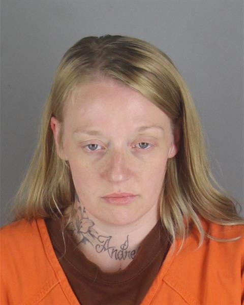 Booking photo of Samantha Allen-hinchley