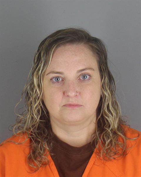 Booking photo of Megan Weir