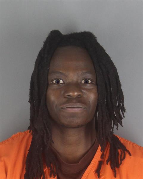 Joseph Wusu booking photo