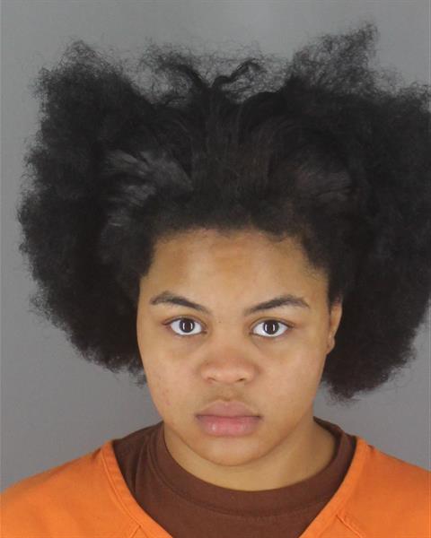 Zarhya Whyte booking photo
