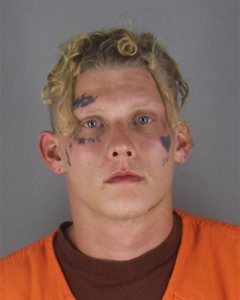 Booking photo of Carson Grinager