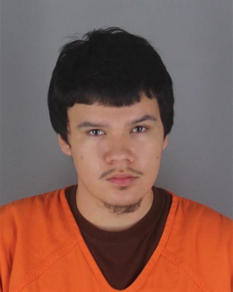 Booking photo of Justice Lussier