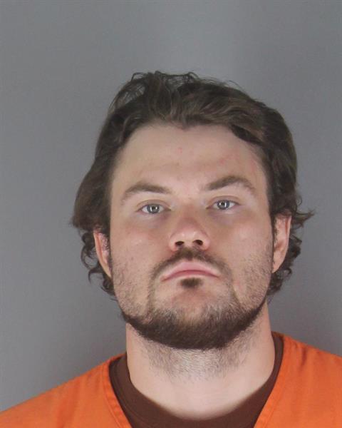 Booking photo of Nathan Hill