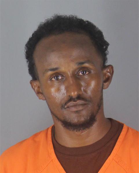 Booking photo of Abdullahi Dhalasiriq