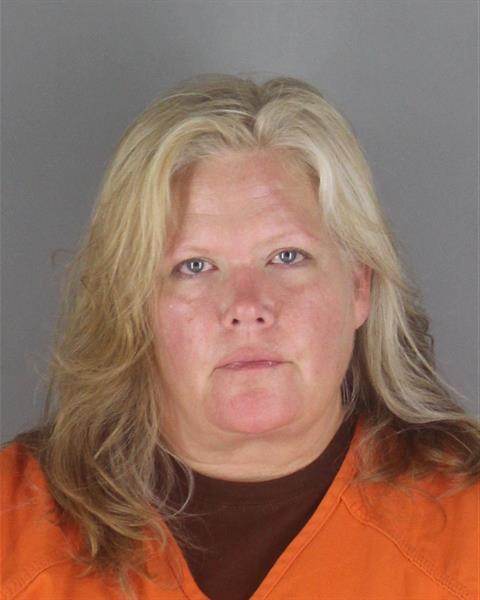 Booking photo of Kathryn Bariss