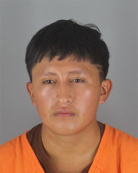 Booking photo of Jonathan Poaquiza