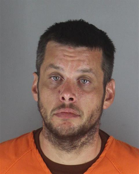 Booking photo of Andrew Hanson