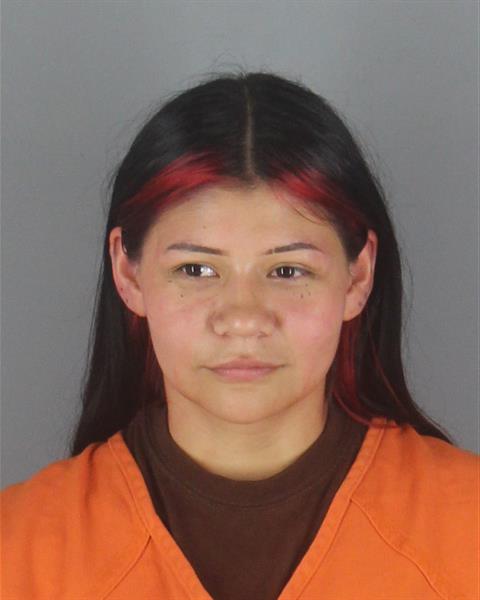 Booking photo of Mariah Wakonabo