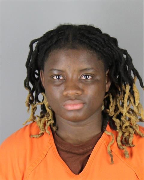 Booking photo of Agatha Nimene