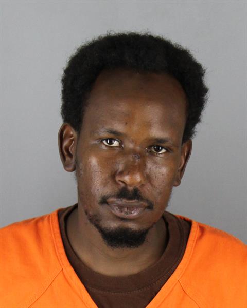 Booking photo of Mustaf Adan