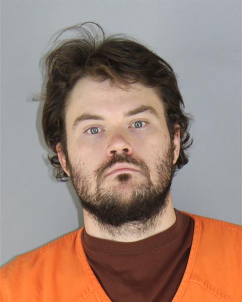Booking photo of Nathan Hill
