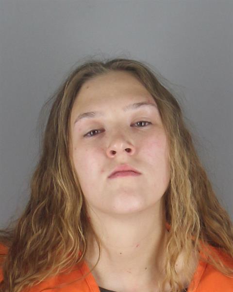 Booking photo of Mykenzie Pendleton