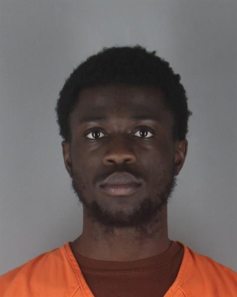 Booking photo of Sedrick Abankwah