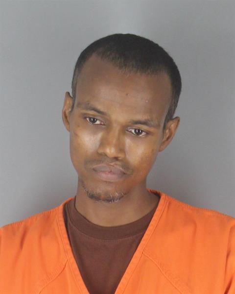 Booking photo of Guled Hussein