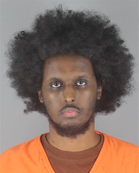 Booking photo of Yusuf Mohamud