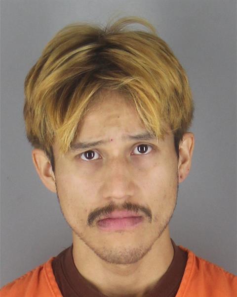 Booking photo of Aaron May