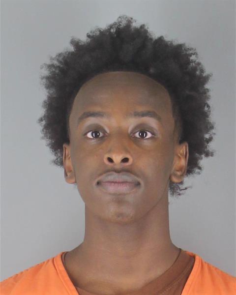 Booking photo of Salmaan Aden