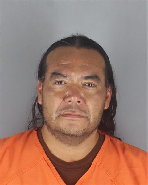 Booking photo of Samuel Woundedknee