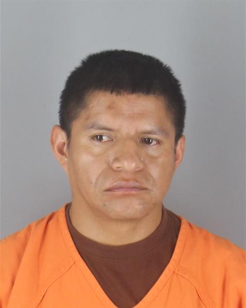 Booking photo of Carlos Lumbi Punina