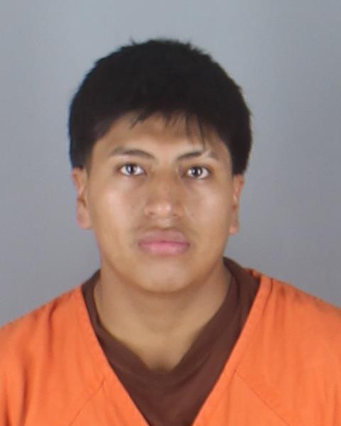 Booking photo of Franklin Chisag Llugsha