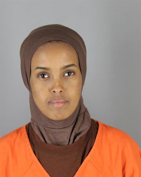 Ayan Hassan booking photo