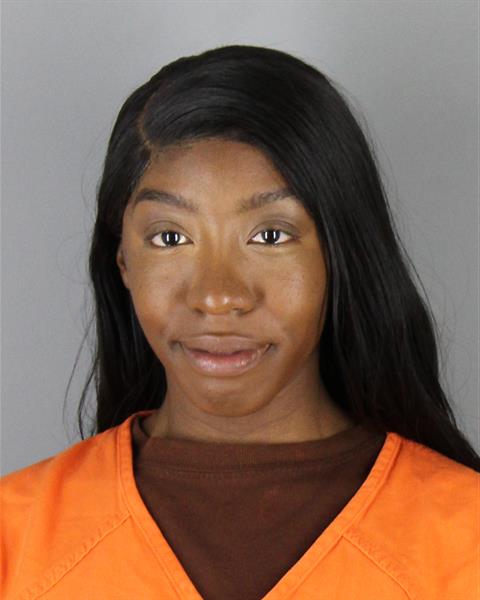 Booking photo of Daija Webb