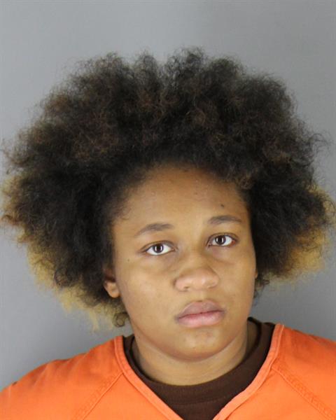 Booking photo of Amarielle Ballard