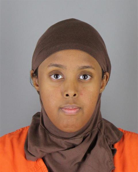Booking photo of Amina Mohamed