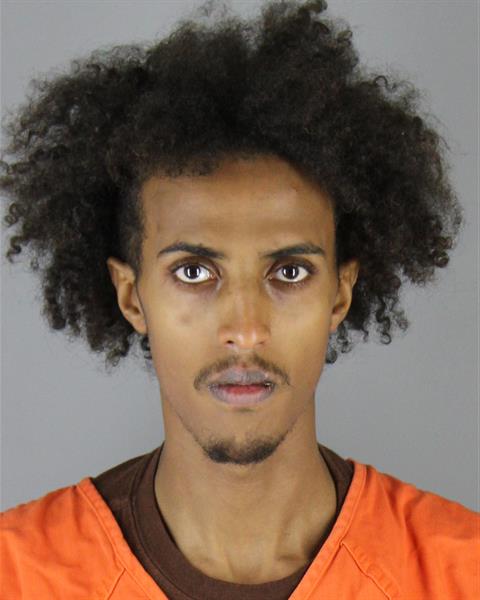 Booking photo of Zakariye Mohamed