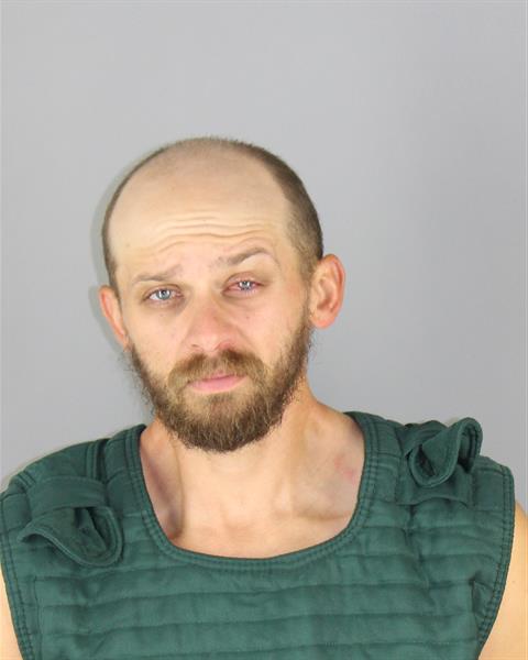 Booking photo of Mathew Weber