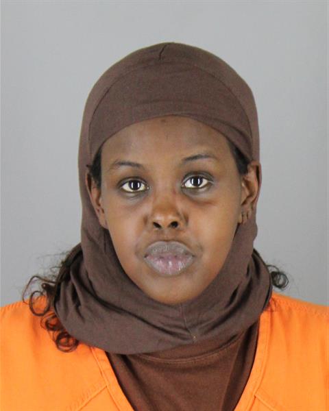 Booking photo of Muna Abdulqadir