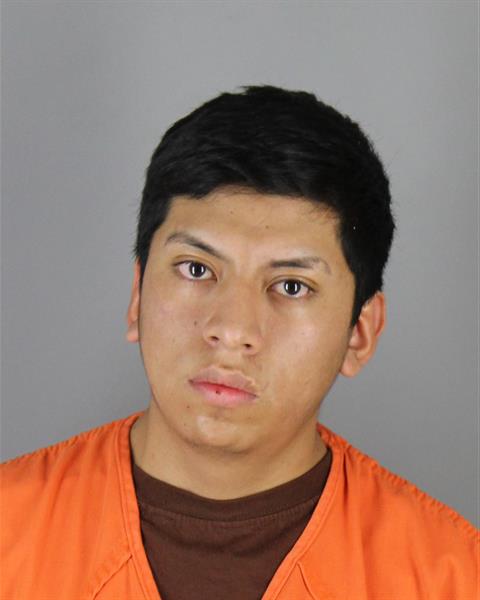 Booking photo of Marlon Chiluisa