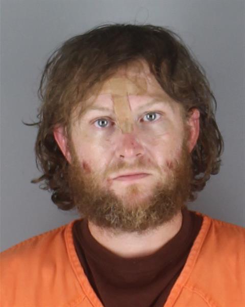 Booking photo of Jesse Haglund