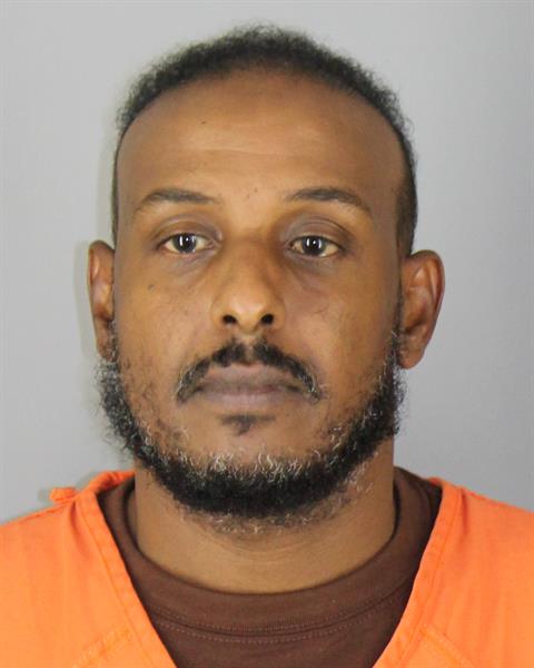 Booking photo of Yasin Elmi