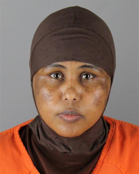 Booking photo of Muna Abdi