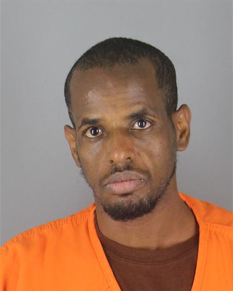 Booking photo of Bashir Abdi