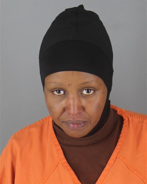 Booking photo of Muna Warsame