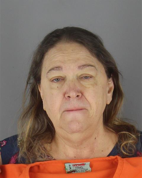 Booking photo of Judith Mueller