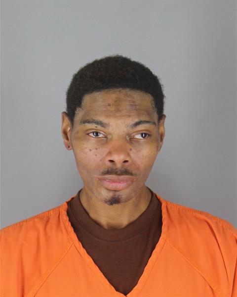 Booking photo of Marcus Harmon