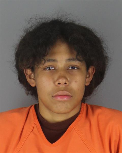 Booking photo of Aiyana Meeks