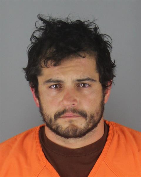 Booking photo of Brandon Baker