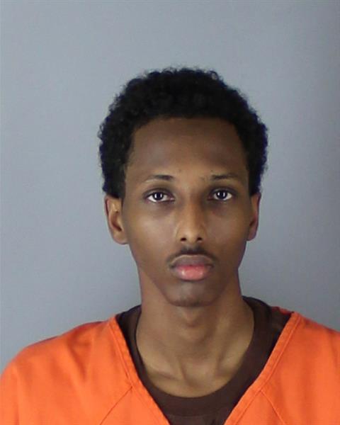 Booking photo of Hamza Irobe