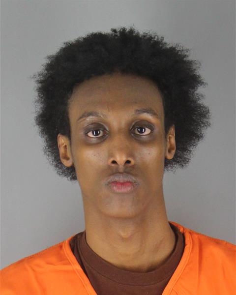 Booking photo of Hamza Hersi